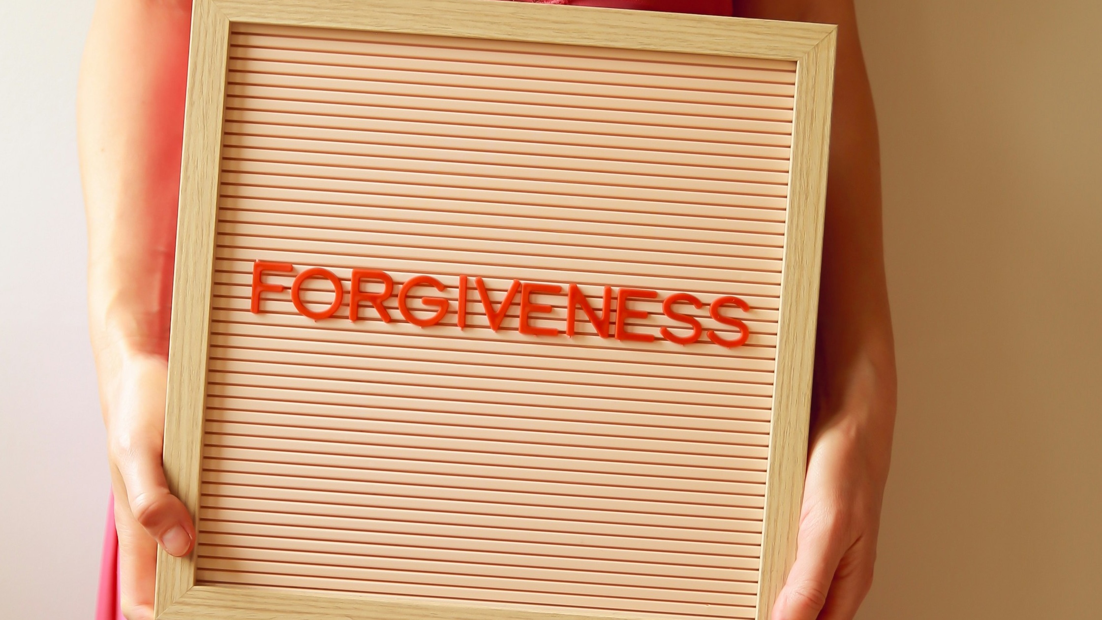 Grace: An Extravagant Forgiveness